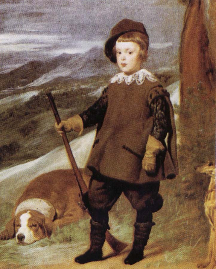 Diego Velazquez Prince Baltasar Carlos in Hunting Dress(detail)